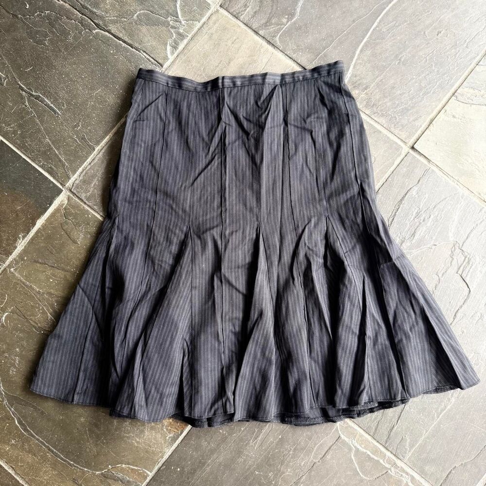 Bcbgmaxazria Women's Black and Grey Skirt
